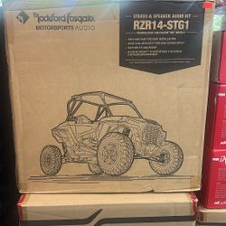 SPECIAL DEAL!!!ROCKFORD FOSGATE RZR MOTORSPORT AUDIO