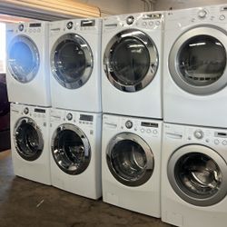 LG Stackable Electric Washer & Dryer