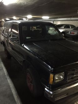 Chevy blazer runs good