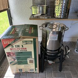 Turkey / Lobster, 🦞 🌽, Fish, Etc Fryer 