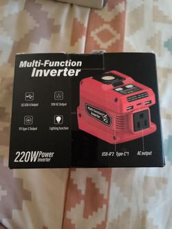 220w Inverter for Milwaukee 18v