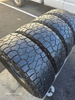 4 used tires Lt 37x12.50r17 Toyo Open Country RTtrail $399.00