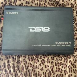 1800 Watt DS 18 Amplifier 