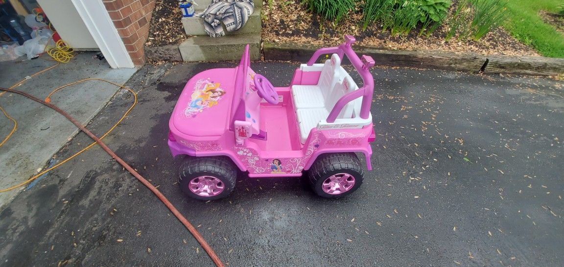 Princess Power Wheels