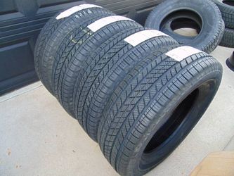 4 New 265 65 18 Bridgestone Alenza A/S Ultra Tires 60,000 Mile Tire Date 2024