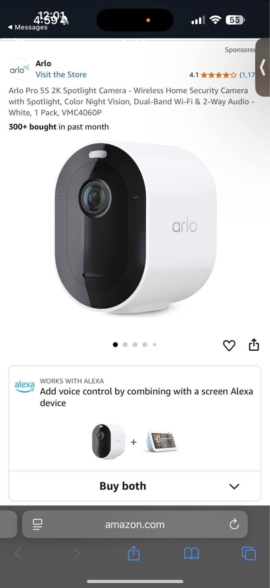 Arlo Security Camera 
