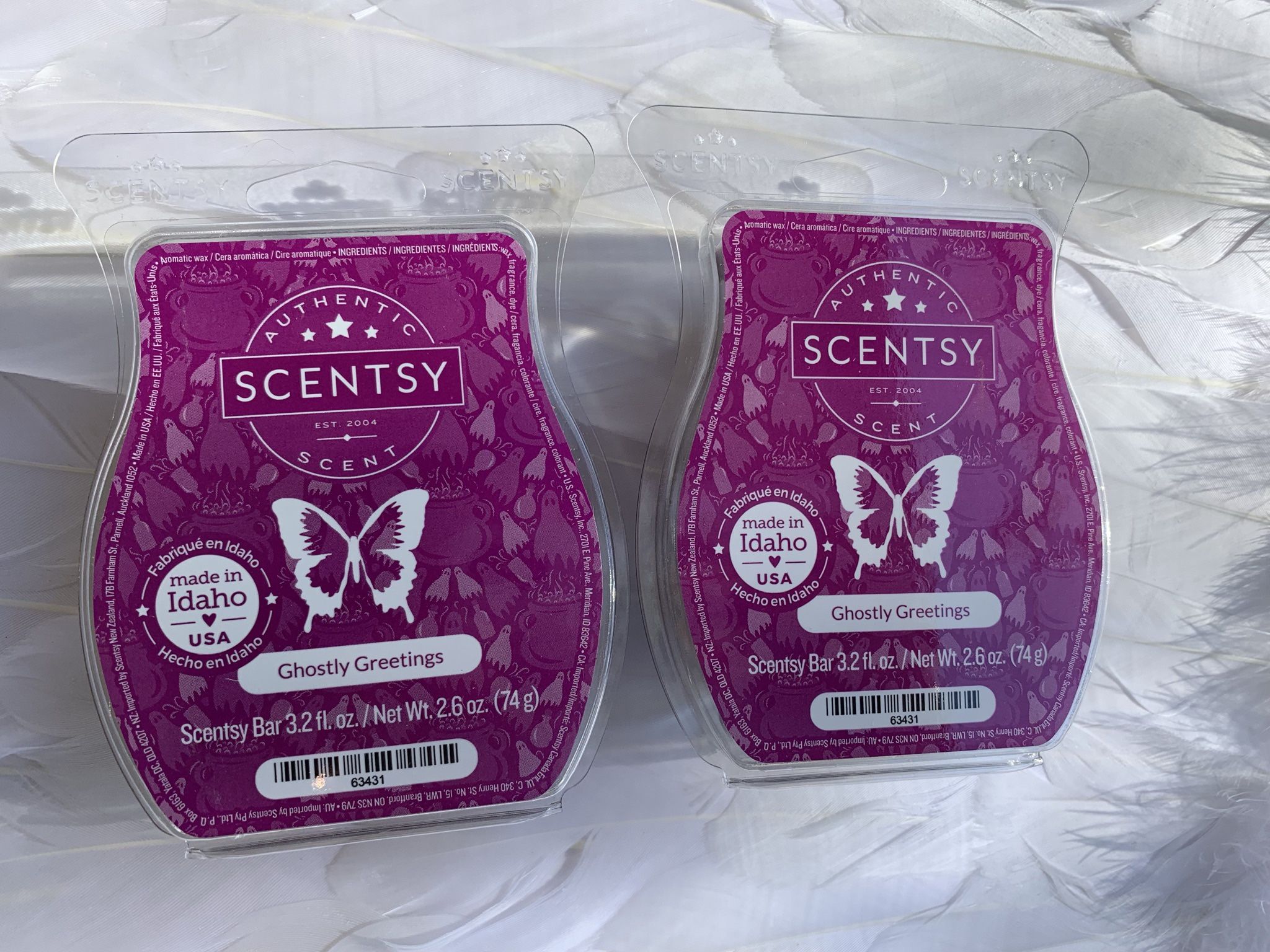 Ghostly Greetings Wax Bar Bundle Of 2