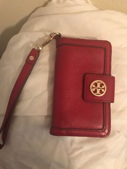 Tori Burch wristlet
