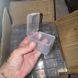 Brand New Plastic Boxes