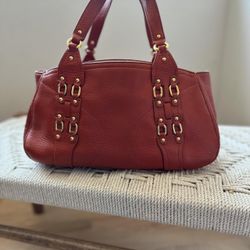 Cole Haan Village F05 Burnt Orange Handbag