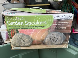 Gardman Rock-On Outdoor Garden Speakers
