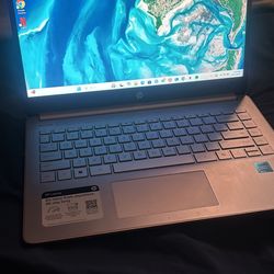 Rose Gold HP Laptop