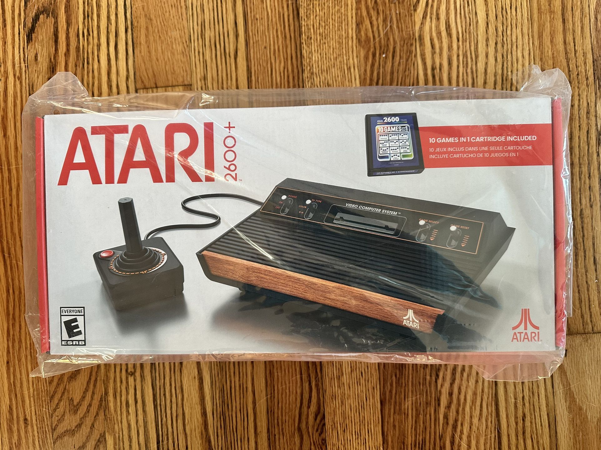 Atari 2600+ Gaming Console w/ 10-in-1 Game Cartridge of Classic Games BRAND NEW
