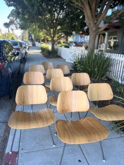 🟤🟠 Eames Molded Plywood Lounge Chair Metal Base (LCM)🟤🟠