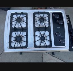 Whirlpool stove top gas