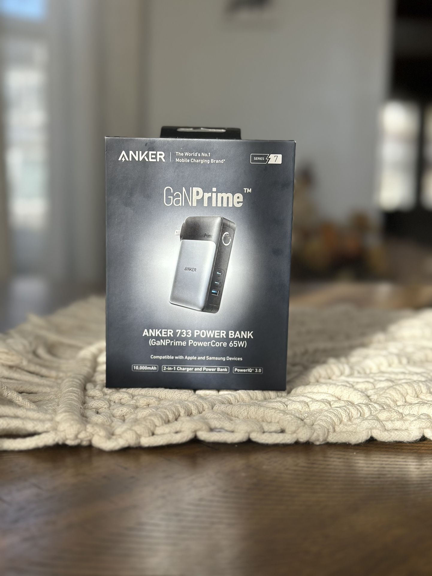 Anker GaNPrime Power Bank, 2-in-1 Hybrid Charger