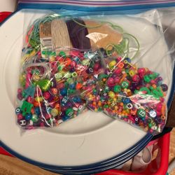 Bead Art With String