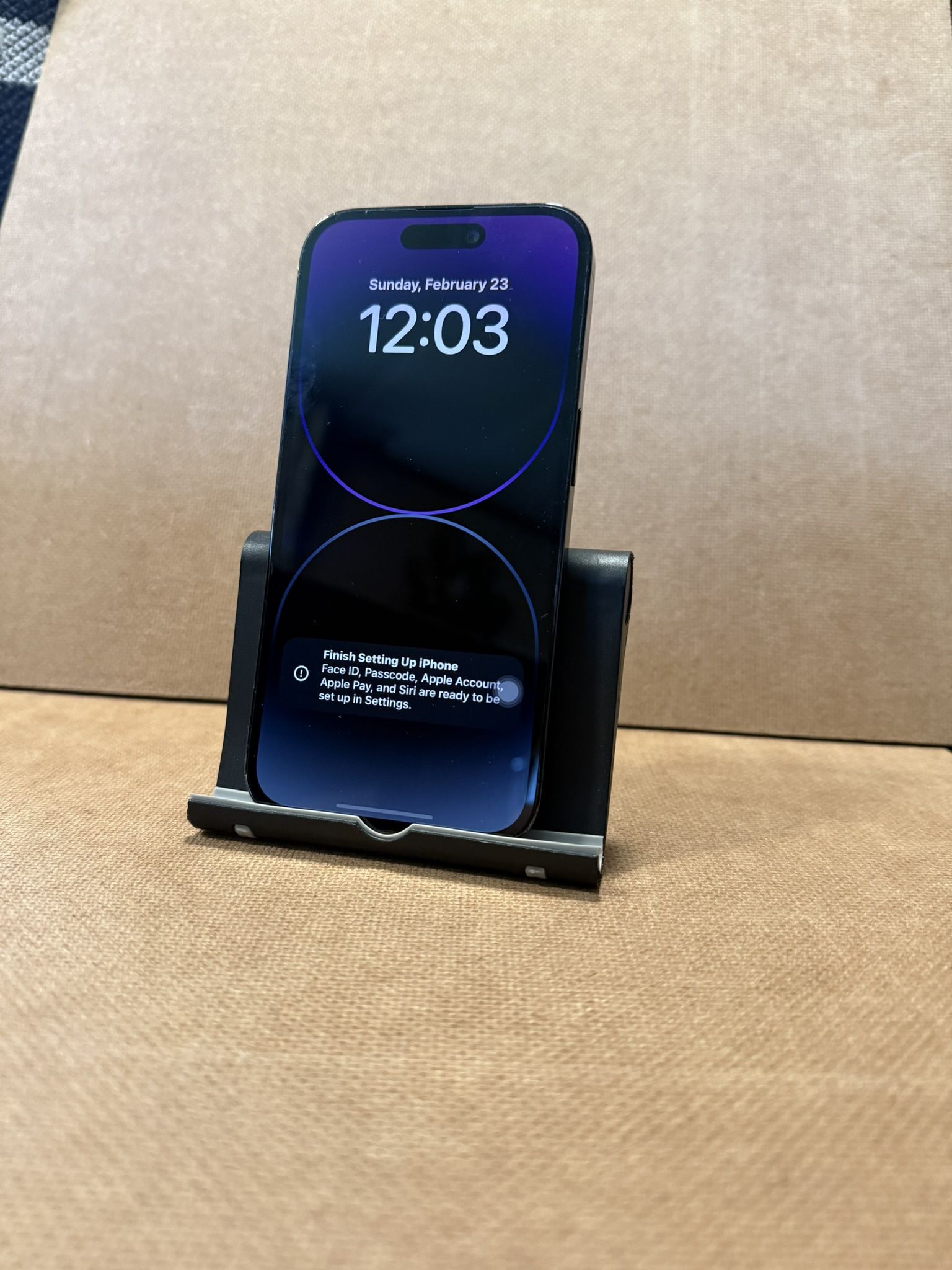 iPhone 14 Pro 256gb 5g deep purple unlocked 