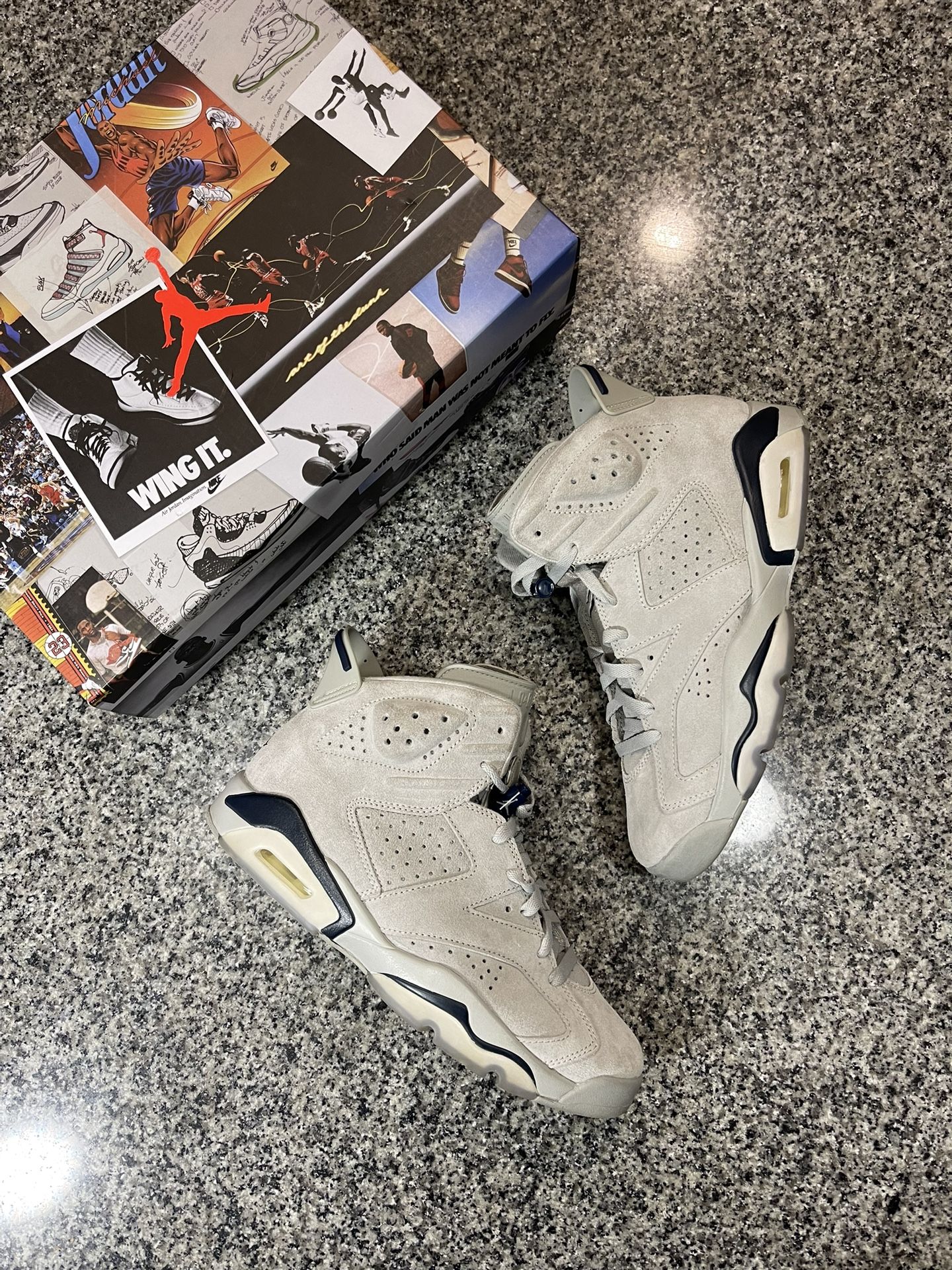 ✅ Jordan 6 Cool Grey