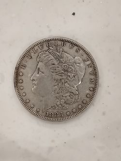 1883 Morgan Silver Dollar Coin
