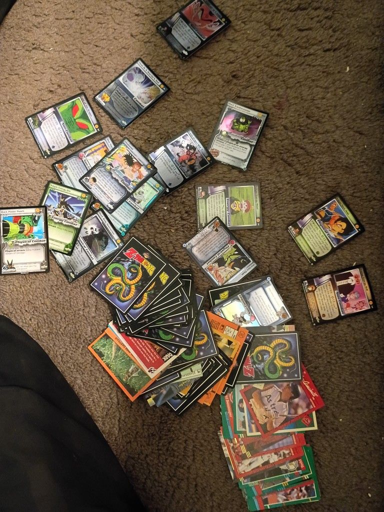 Dragon Ball Z Cards And Jeff Goldblum