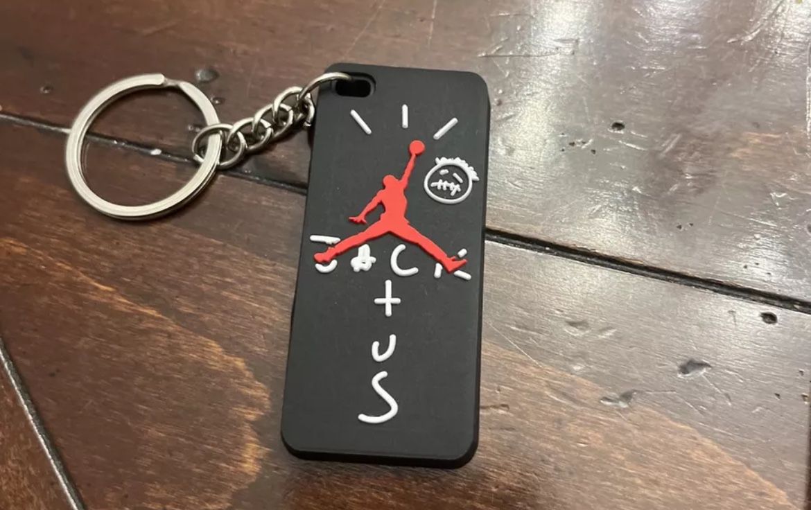 Cactus Jack Jordan Keychain Custom 