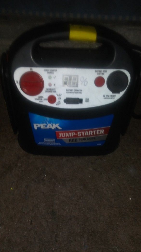 Peak Jump Starter 40$