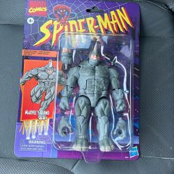 Spiderman Retro Figure Rhino Marvel Legends 