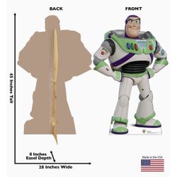 Buzz lightyear banner/cardboard 