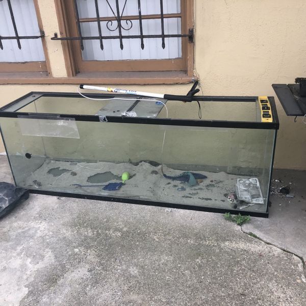 Selling one complete set up 55 gallon with stand and ...