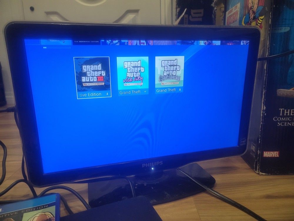 PLAYSTATION 4 SLIM WITH GTA TRILOGY 100% 