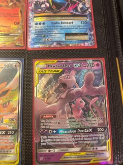 Pokémon Tag Team GX Lot - Mewtwo & Mew + Eevee & Snorlax (Near Mint)