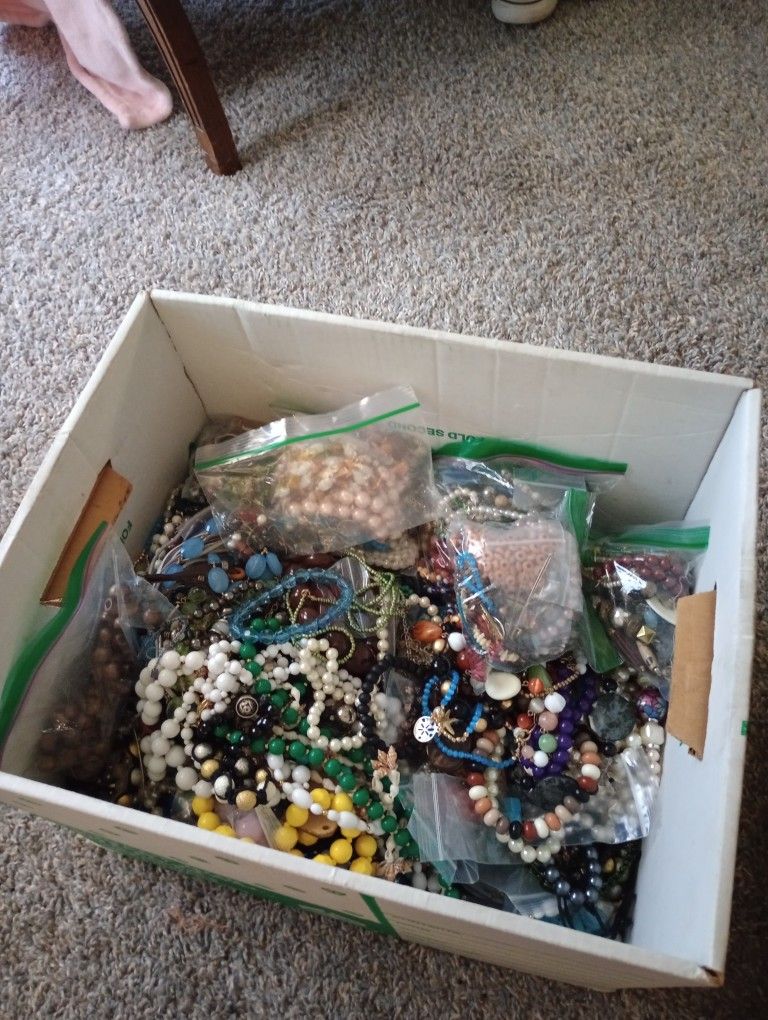 Quart Bag Full Of Prismatic Beads 