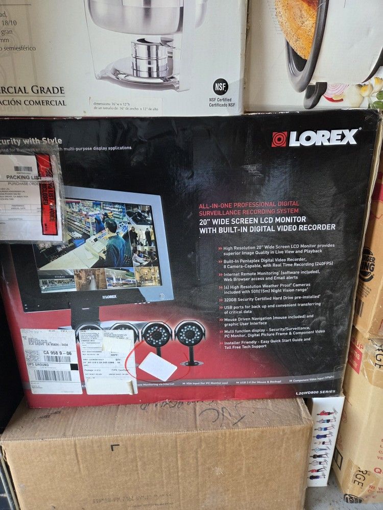 Lorex Wide Screen With Built In Recorder