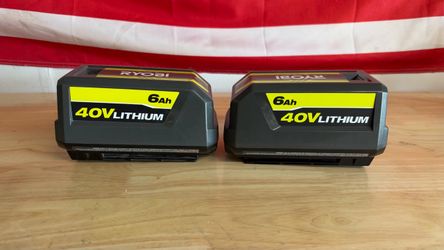 Ryobi 40V 6Ah Lithium Battery