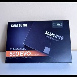 Samsung 860 EVO 1TB,Internal, 2.5 inch (MZ-76E1T0B/AM) Solid State Drive