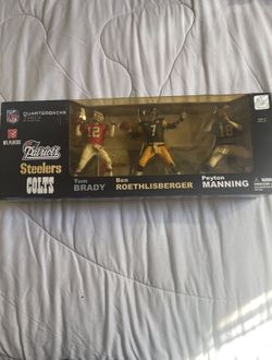 NFL Brady/Roethlisberger /Manning 3 Pack QB