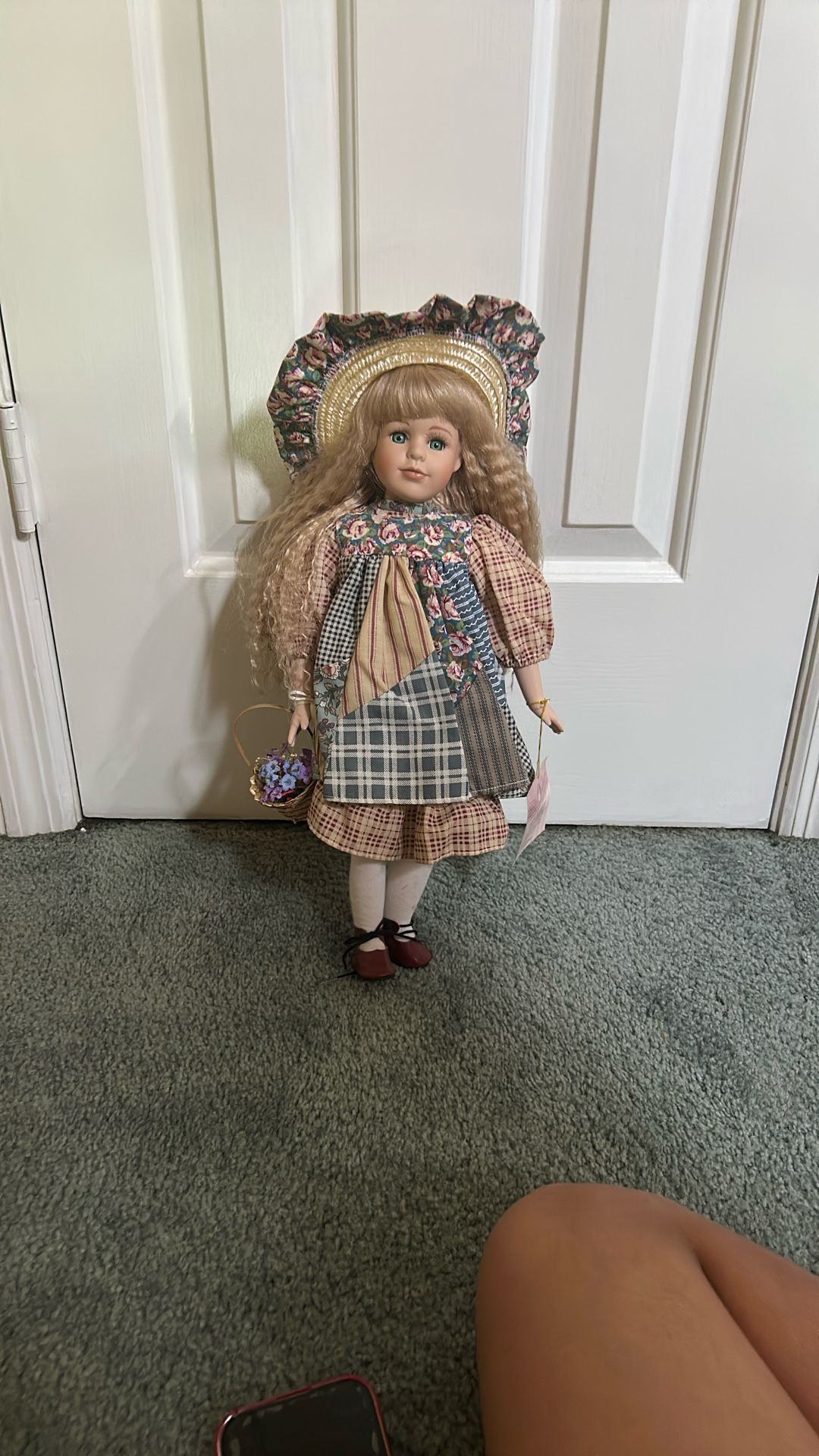 Collectors Memories Heather Porcelain Doll