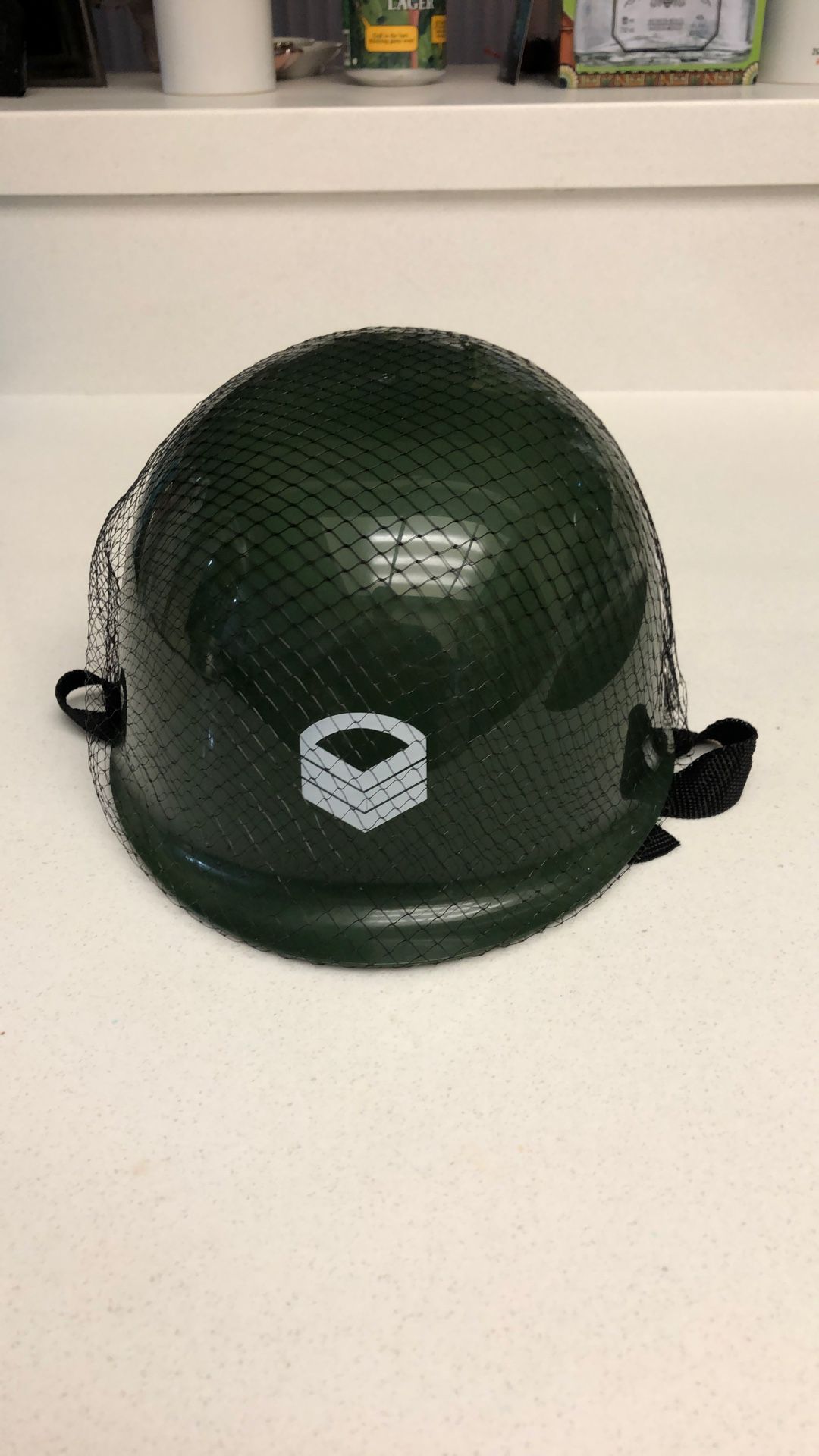 Child Size Army Helmet With Adjustable Strap 