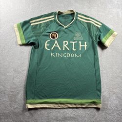 Avatar The Last Airbender Men’s XS Green Toph Earth Kingdom Jersey Box Lunch #3A