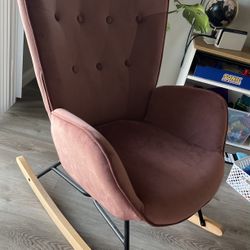 High Back Rocking Chair 