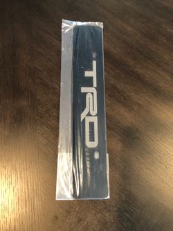 Trd license plate cover