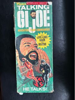 Vintage talking G.I. Joe