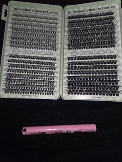 Lash clusters w/bond & seal