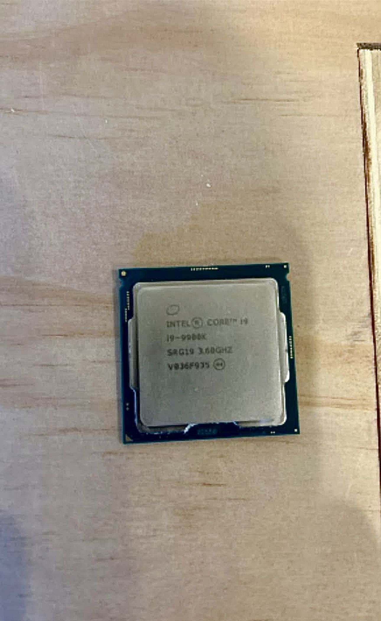 Intel Core i9-9900K Processor - Great Condition, Fast Performance