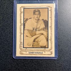 Sandy Koufax 2 Card Lot- Near Mint