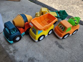 Toys Construction Cars Good Condition