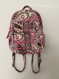 Vera Bradley Small Backpack In Great Condition