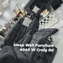 ✨️2pc Reclining Sofa Loveseat ✨️ Furniture Sectionals, Queen Bedrooms, Dining Avail 