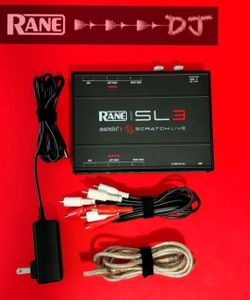 RANE SL3 SERATO SCRATCH LIVE ADVANCED 24-BIT USB 2.0 INTERFACE FOR PRO DJ'S
